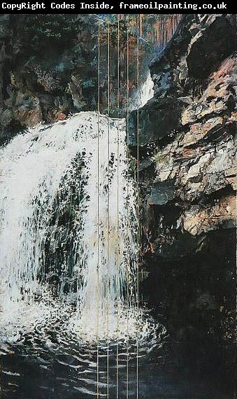 Akseli Gallen-Kallela Mantykoski Waterfall